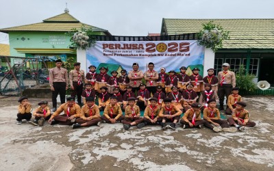 MIN 19 HSU Ikuti Apel Pembukaan Perjusa yang Dihadiri Kamabiran Sungai Tabukan